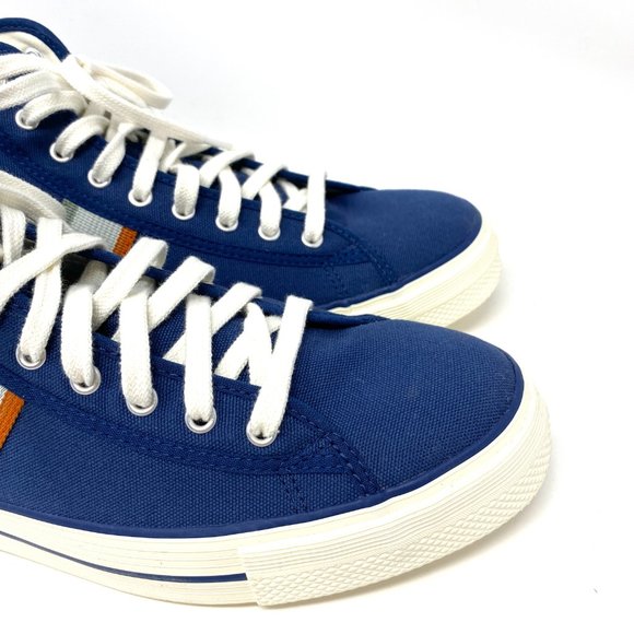 Converse Men's Size 12 167495C PLAYER LT High Top Navy Blue Canvas Skate Sneaker - Picture 6 of 8